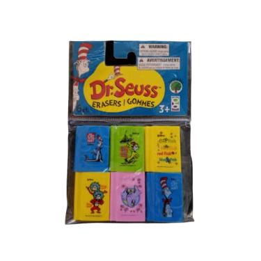 Imagem de Borrachas de lápis temáticas Dr. Seuss - 6 borrachas cada