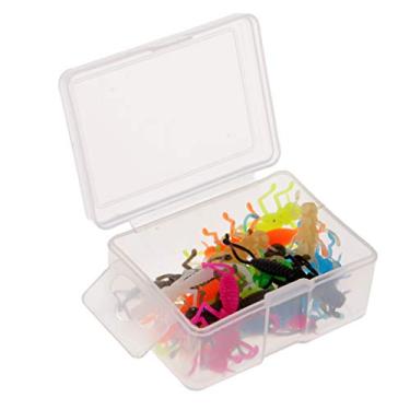 Imagem de Simhoa 20 peças iscas coloridas para pesca com pedras Mayfly Fly Inseto Ninfa Isca 3,5 cm