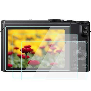 Imagem de WH1916 Vidro para Panasonic Lumix DMC-LX10 LX9 G9 G85 G7 G7 Mark ii, protetor de tela LCD para câmera acessórios de vidro temperado (pacote com 2)