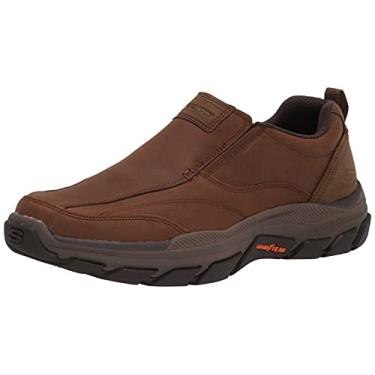 Imagem de Skechers Sapato masculino masculino Respected Lowry Goodyear de borracha com bico baixo, Dsrt, 46