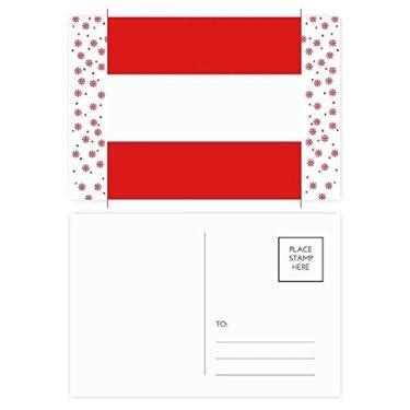 Imagem de Bandeira nacional da Áustria da Europa país Natal Natal Celebração Cartão postal Bênção Cartão postal