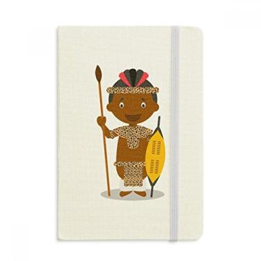 Imagem de Caderno de desenho oficial da África do Sul com capa dura de tecido