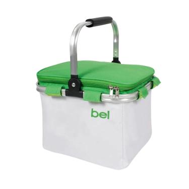 Imagem de Bolsa Térmica 15,5L Com Alça De Alumínio - Bel Fix - Verde Escuro