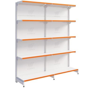 Imagem de Gôndola Fit 40 Parede 1 Inicial E 1 Continuação 2,02m Farmácia Comercio - Amapá