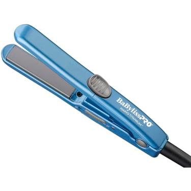 Imagem de BaBylissPRO Mini ferro de alisar Nano Titanium azul, 12 cm (0,5 polegada)