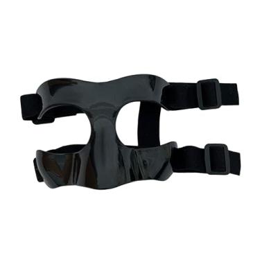 Imagem de UGPLM Protetor de nariz para nariz quebrado protetor de rosto máscara durável à prova de quebra protetor de nariz para esportes para treino atlético, Meia Armação