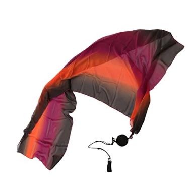 Imagem de Newmind Bolas Poi de Seda - Véu de Corrente com Bolas para Dança do Ventre - 07