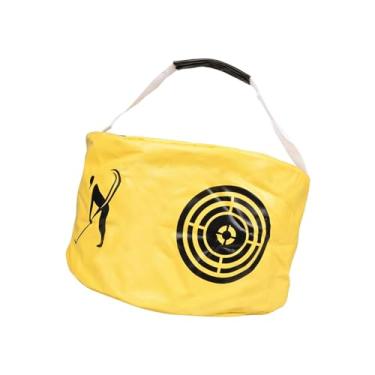 Imagem de Dynwave Saco de balanço de golfe, treinador de balanço de golfe, à prova d'água, ferramenta de prática, saco de golfe para treinamento ao ar livre, amarelo