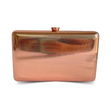 Imagem de Bolsa Clutch Carteira De Festa Luxo Glamour Tasha (rose)
