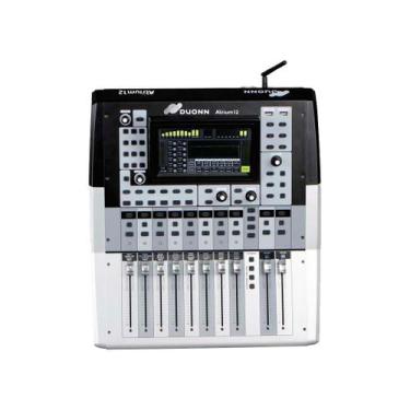 Imagem de Mesa som digital 12 canais dounn atrium 12 mixer 6 aux efx