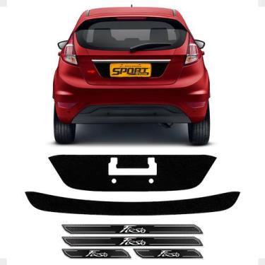 Imagem de Protetores Porta-Malas Compatível New Fiesta Hatch + Soleira - SPORTIN