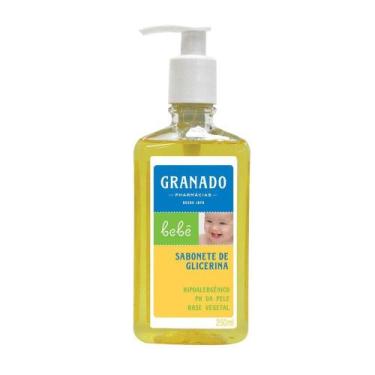 Imagem de Sabonete Líquido Granado Glicerinado Bebe Tradicional 250Ml, 1 Unidade