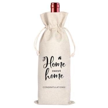 Imagem de Presentes de aquecimento de casa, presentes de casa nova, presente de proprietário de casa, presente de corretor de imóveis para clientes, doces parabéns, decorações de festa de inauguração, sacos de