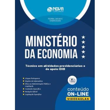 Imagem de Apostila Ministério da Economia - Técnico em Atividades Previdenciária