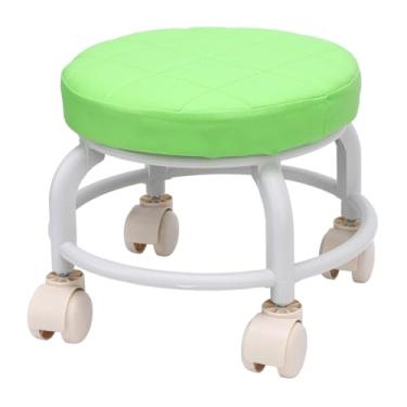 Imagem de Banquinho Verde Shoe Shoe Portátil Shoe Stool Pequeno Roller Staol Office Center Home Home