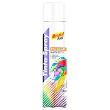 Imagem de Tinta Spray 400ml Branco Fosco AE01000094 MUNDIAL PRIME - 001085