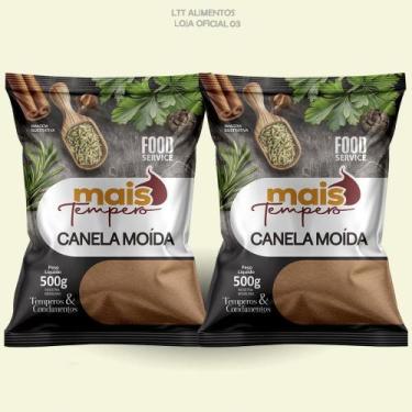 Imagem de Canela Moida Em Pó Natural 1 Kilo Ltt Alimentos - Mais Tempero