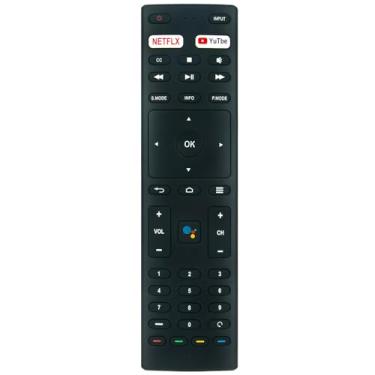 Imagem de Controle remoto de substituição por voz RM-C3329 aplicável para Konka 4K Ultra HD Android TV 43U55A 50U55A 55U55A 65U55A 75U55A 75U55A