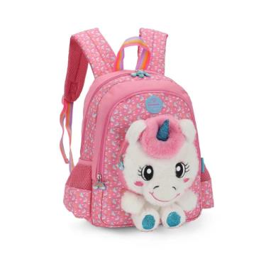 Imagem de Mochila De Costas Escolar Unicórnio Up4you