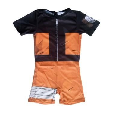 Imagem de Fantasia Naruto Infantil Curta Com Bandana Tamanho P