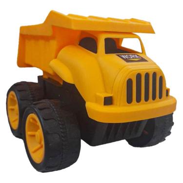 Imagem de Caçamba De Brinquedo Caminhãozinho Amarelo