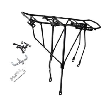 Imagem de UGPLM Suporte para Carga Traseira de Bicicleta, Ideal para Transporte em Trilhas, Engrossar Buraco