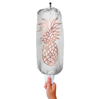 Imagem de Puxa Saco de Tecido Porta Sacolas Plásticas Dispenser Decorativo para Cozinha – Estampa Divertida e Prática Novadecora