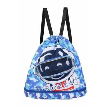 Imagem de Mochila Bolsa Natação Piscina Infantil Crianças Coleção - Hero Band, A