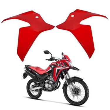 Imagem de Carenagem Aba Lateral Asa Tanque Xre 300 Vermelho 2019 2020 2021 2022 