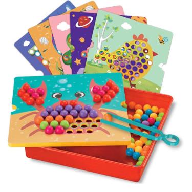 Imagem de Brinquedo de Montar e Desmontar Educaplay Follow Beads