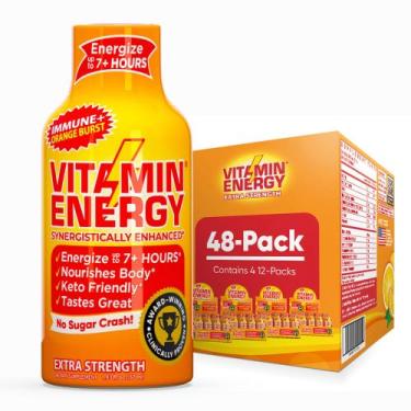 Imagem de Energy Shot Vitamin Energy Immune+ Extra Strength 57 mL 48 unidades