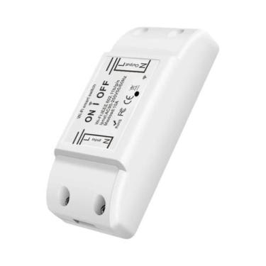 Imagem de Interruptor Inteligente WiFi 10A Controle Remoto Sem Fio Disjuntor Con