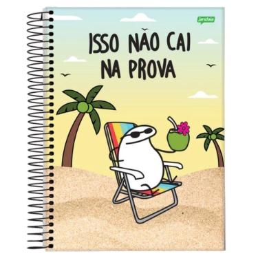 Imagem de Caderno Universitário 80 Folhas Flork Capa 4 - Jandaia