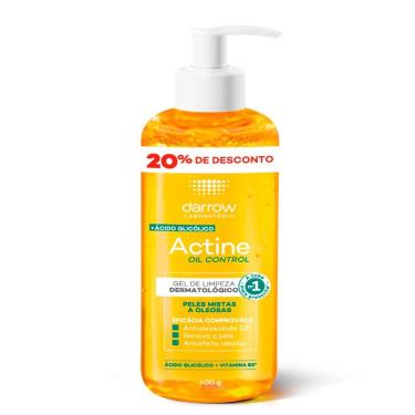 Imagem de Actine Oil Control Gel de Limpeza Pele Mista a Oleosa com 20% de Desconto 400g