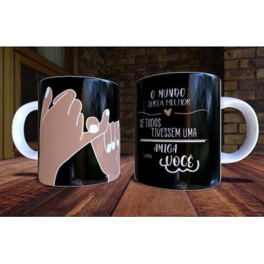 Imagem de Xicara de porcelana 325ml ref0109 - casa fé