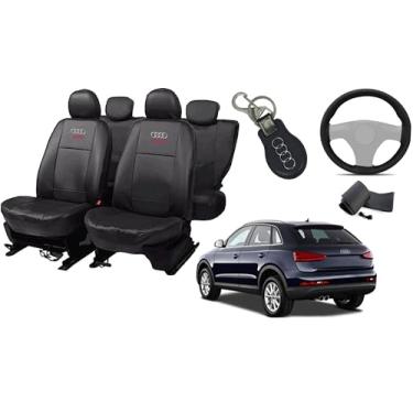 Imagem de Capa de couro para o banco audi q3 2010-2019 proteção impermeável