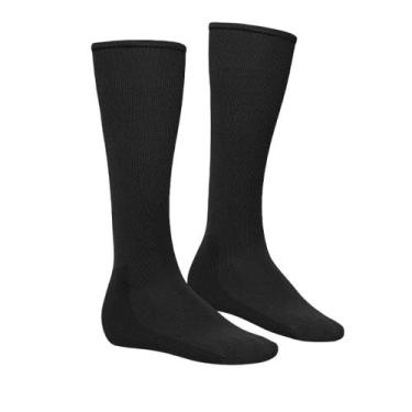 Imagem de Meia esportiva futebol - SELENE, Preto, 29/34