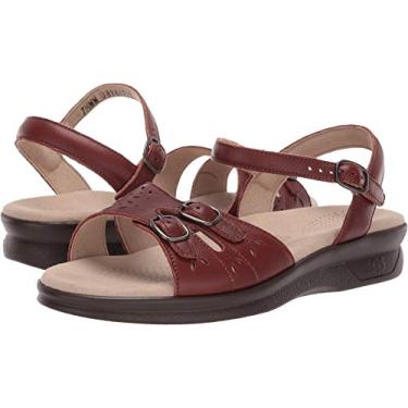 Imagem de SAS Womens Duo Leather Open Toe Casual Slingback Sandals