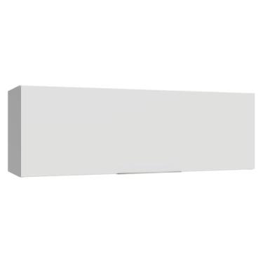 Imagem de Armário Aéreo 100 cm 1 Porta Basculante Branco Stella Madesa