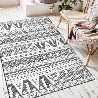 Imagem de HGTRH Tapete externo para varanda, tapete de pátio, impermeável, médio, portátil, para acampamento, dobrável, leve, para acampamento, tapete externo lavável ao ar livre para toldo de deck