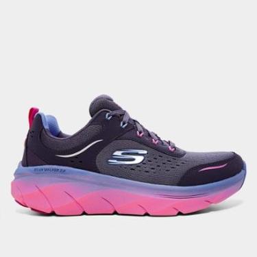 Imagem de Tênis Skechers D'Lux Walker 2.0 Neon Sites Feminino-Feminino