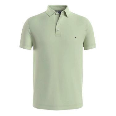Imagem de Camiseta Gola Polo Tommy Hilfiger Im 1985 Verde Claro Slim-Masculino