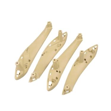 Imagem de 4 unidades compatíveis com BMW Série 3 F30 F80 F31 F32 F33 F34 F35 F36 2013-18 Painel interno da maçaneta da porta com guarnição da tampa(F30-Beige Interior)