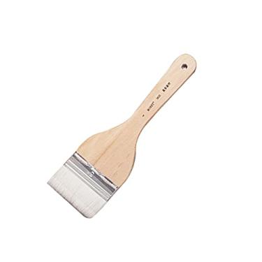 Imagem de Pincel de Pintura Cabelo Macio Profissional com Cabo Madeira para Água Tinta Acrílica Óleo Gouache Artigos Arte Projetos Manualidades Trabalho Lar