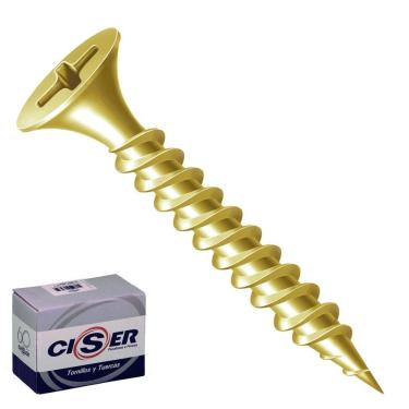 Imagem de Parafuso Chipboard 4,0X16 Cab. Chata Phillips 1000Unid Ciser