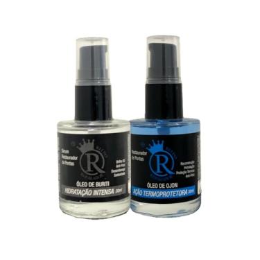 Imagem de Kit 2un Óleo Reparador De Pontas Rei Do Reparador - 30ml (Buriti + Ojon)