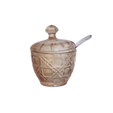 Imagem de Açucareiro de Vidro Doçura Âmbar Hauskraft
