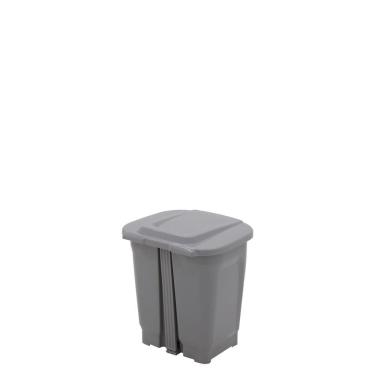 Imagem de Lixeira Tramontina T-force 15l em Polipropileno Cinza