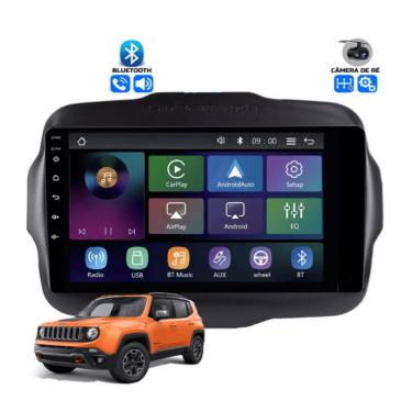Imagem de Multimídia MP5 Jeep Renegade PCD Sem Radio Tela 9p Carplay e Android Auto Sem Fio - Roadstar RS-9200BR Pro Line