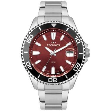Imagem de Relógio Technos Masculino Acqua Prata - 2415eh-1r